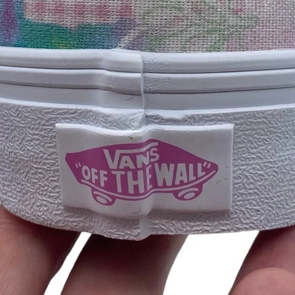 Vans Shoes Old Skool VR3 Sneakers Sunny Day USA Pink Blue Low Top Skate Casual - Picture 10 of 13